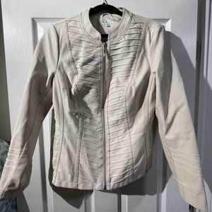 Cleo Pleather Biker Jacket